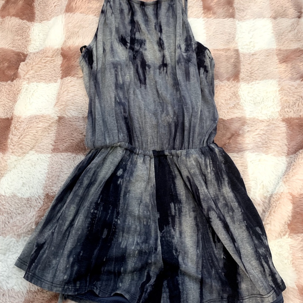 Sage Blue Romper